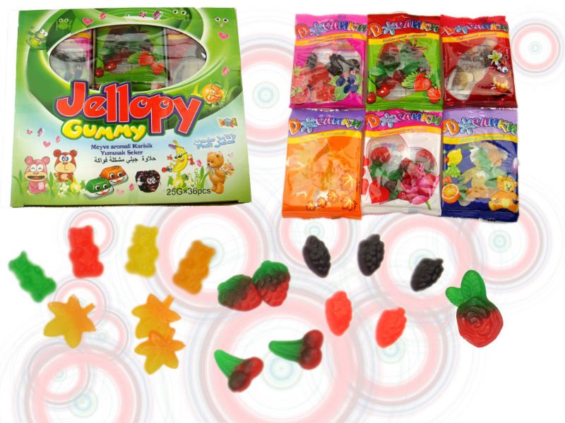 Assorted Fruit Gummy Candy,china Ewin Price Supplier - 21food