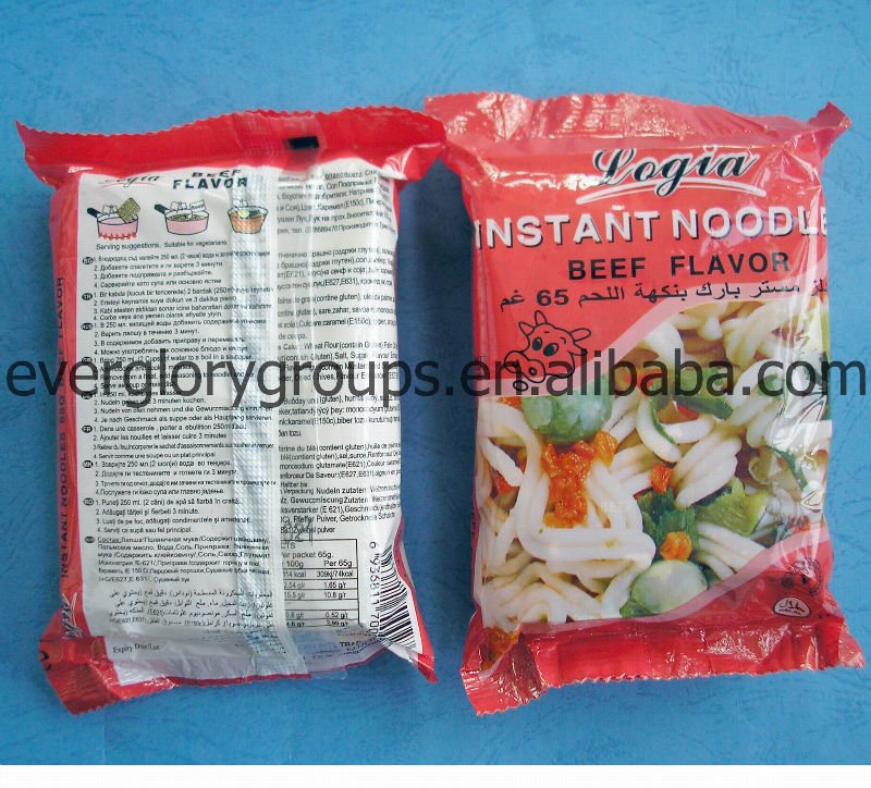 65g beef instant noodle--2