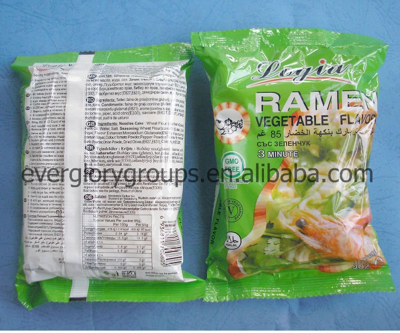 85g vegetable instant noodle--2