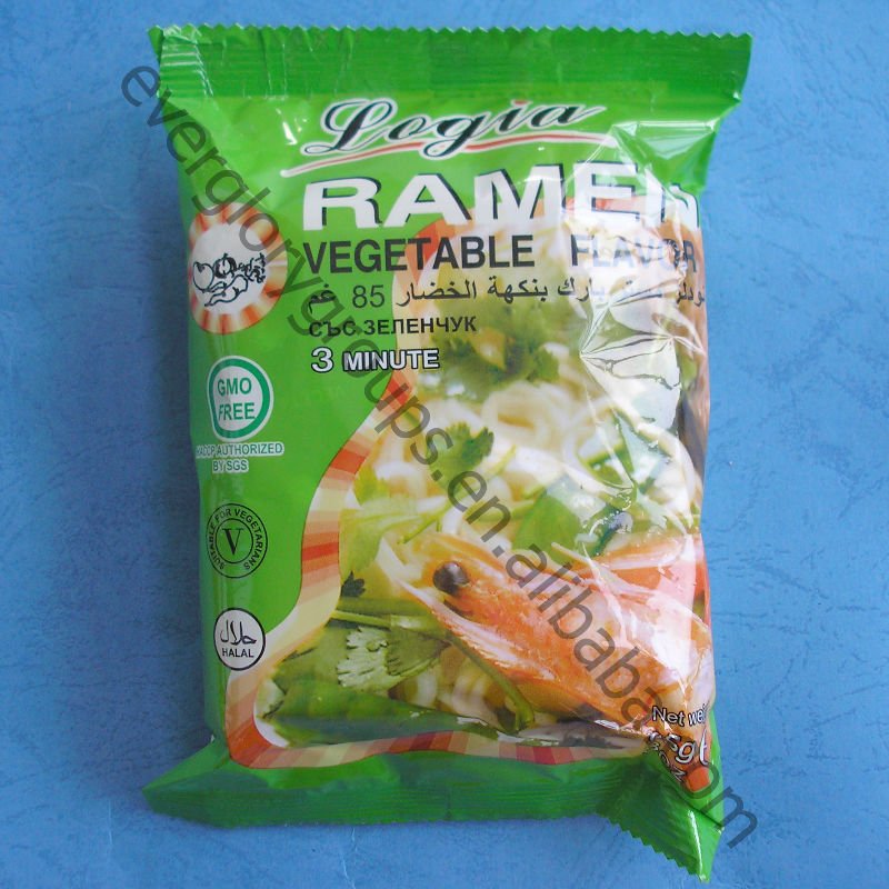 85g vegetable instant noodle--1