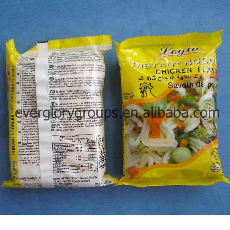 65g chicken instant noodle--2