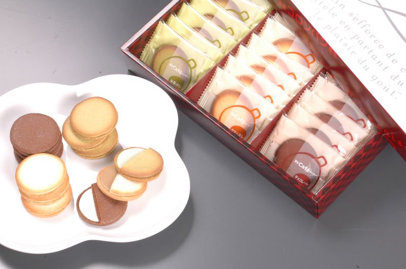 Japanese Cream Sandwiched Cookies (Tokyo Cafe Cookie 21),Japan Colombin price supplier 21food