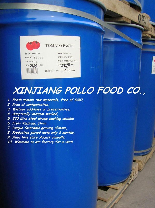picture of drum tomato paste