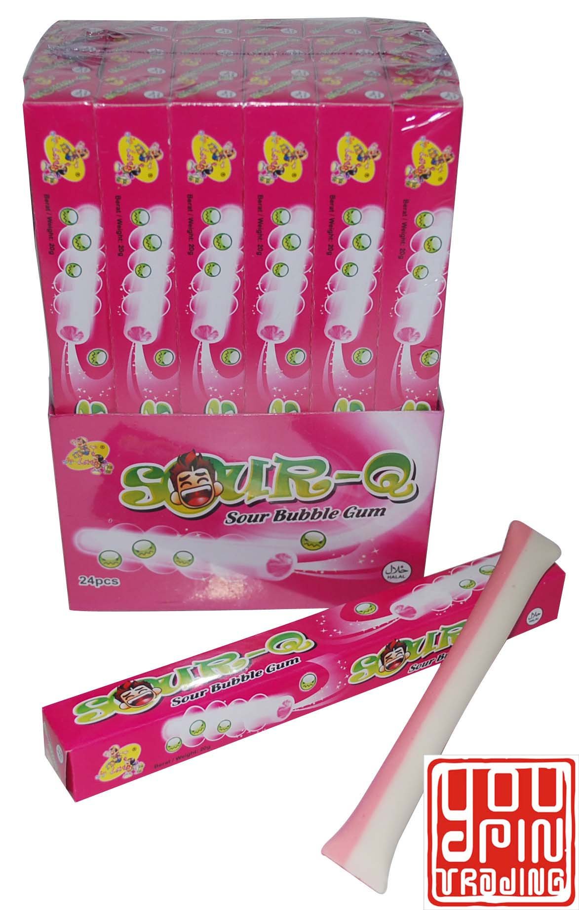 Sour-Q жевательная резинка с кислым порошком продукты,China 