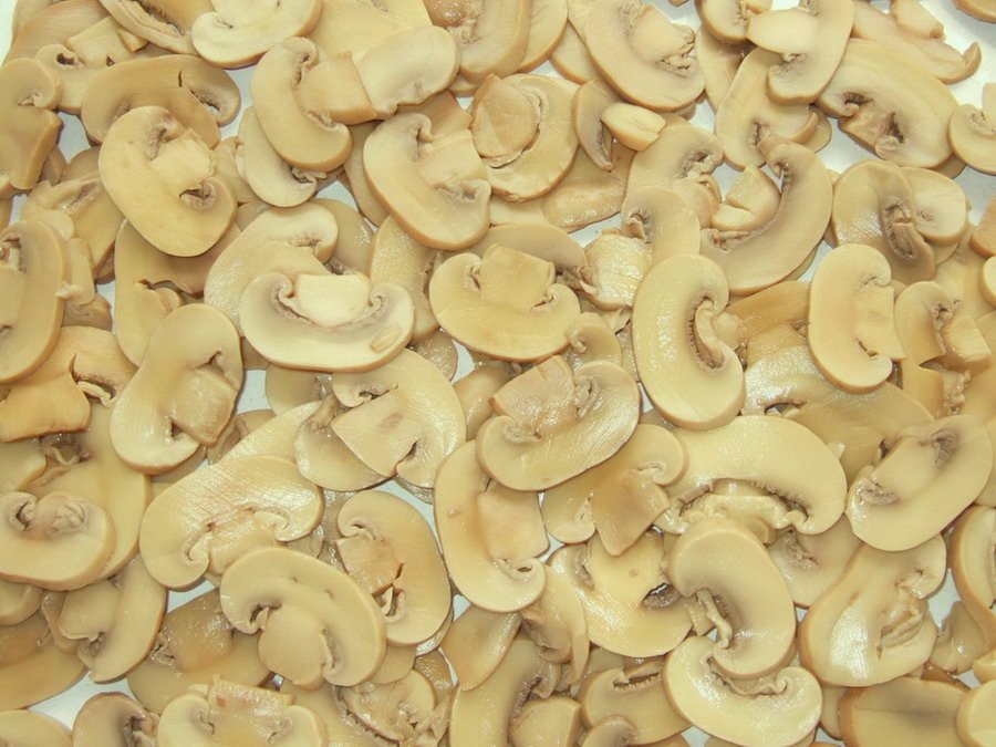 mushroom-slices