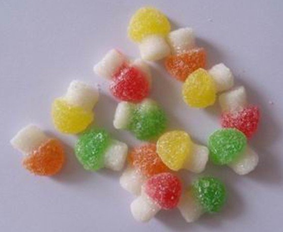 mooshroom shaped starch candy