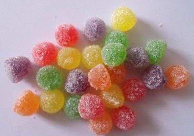 fruit flavor starch candy with sugar