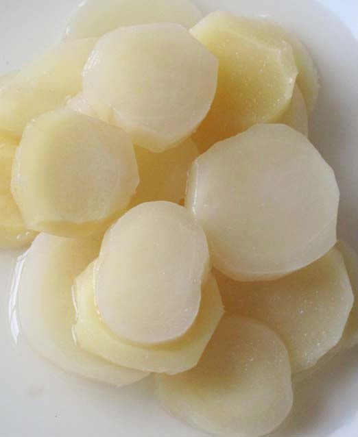 ginger slices in brine