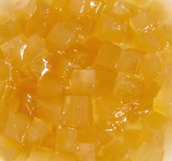 ginger cubes in syrup