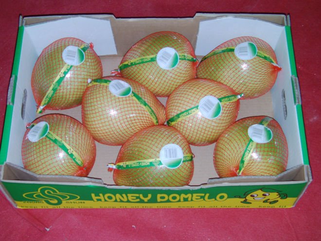 fresh    honey   pomelo
