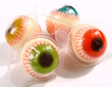 eyeball jelly chocolate