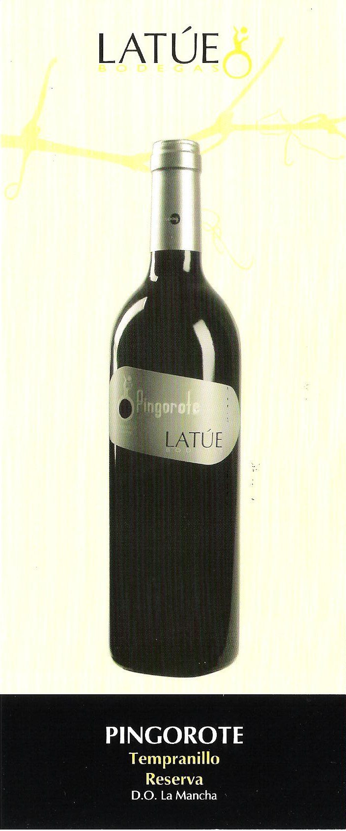 PINGOROTE TEMPRANILLO RESERVA Red Wine Spain PINGOROTE TEMPRANILLO