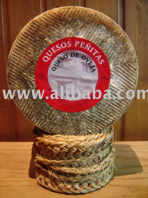 mature sheep cheese from