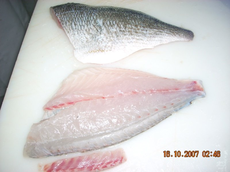 sea bream fillet