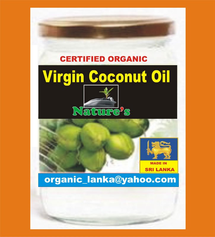 Organic Certifide Virgin Coconut Oil Productssri Lanka Organic Certifide Virgin Coconut Oil