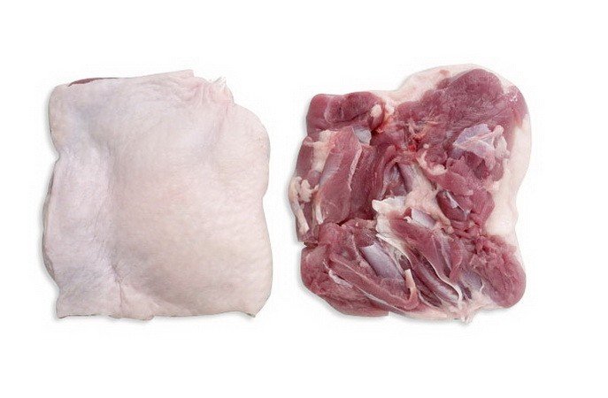 Raw Duck Meat