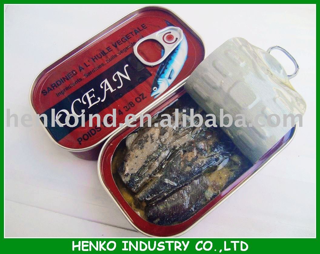 sardine in club can -- 125g