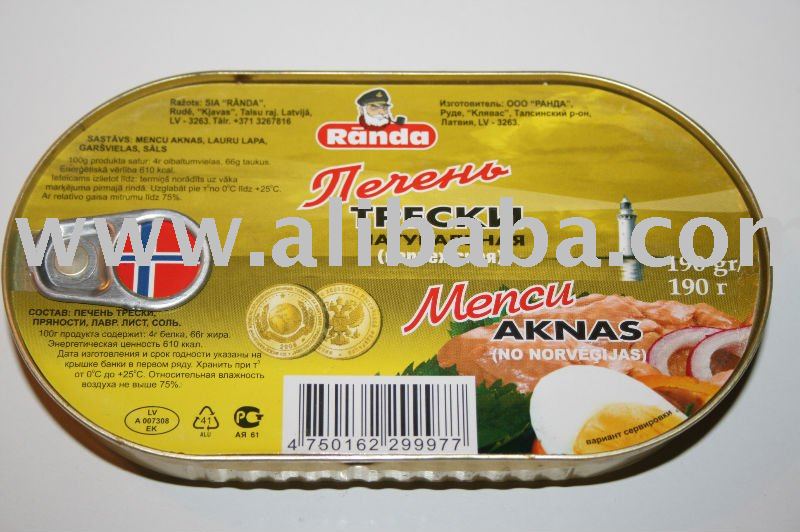 Canned Cod Liver Productsiceland Canned Cod Liver Supplier