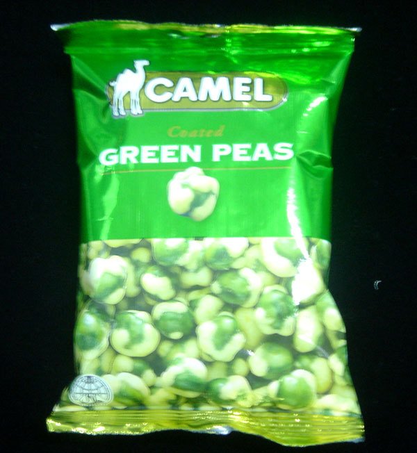 3 premium quality coated green peas- camel