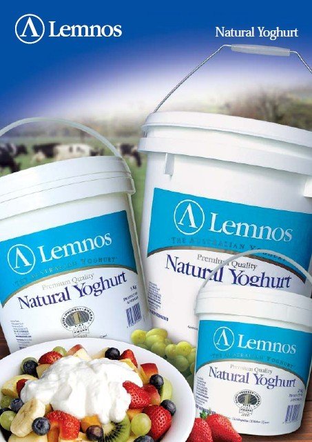 natural yoghurt
