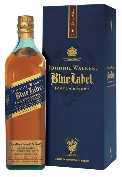 Johnnie Walker Blue Label Blended Scotch Whisky Johnnie Walker Blue Label is