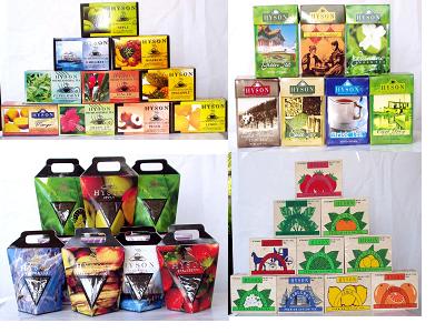 Names  on Branded Teas  Brand Name   Hyson