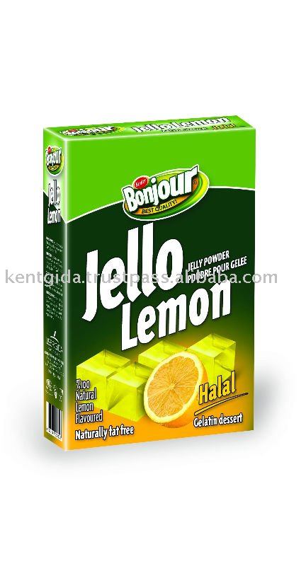 lemon gelatin