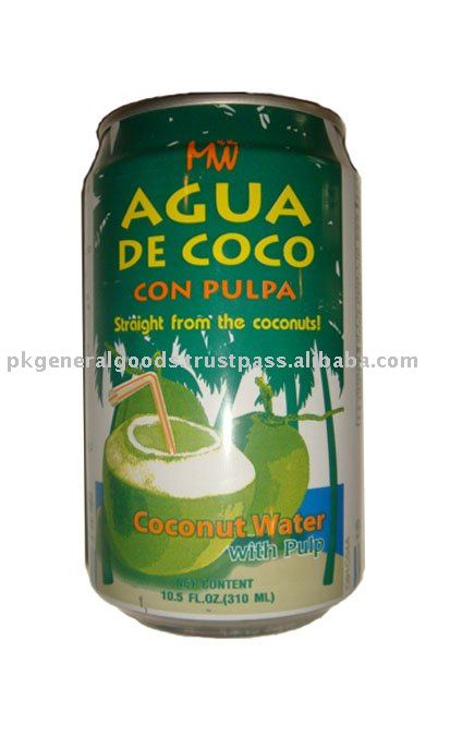 coconut juice with pulp