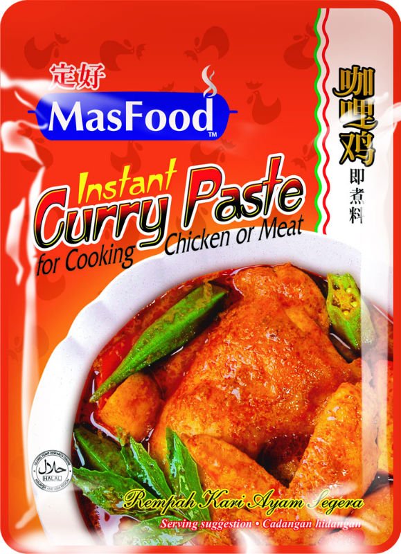 Instant Curry Paste For Chicken, Beef and Mutton