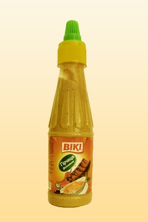 mustard "fiery" 200gr