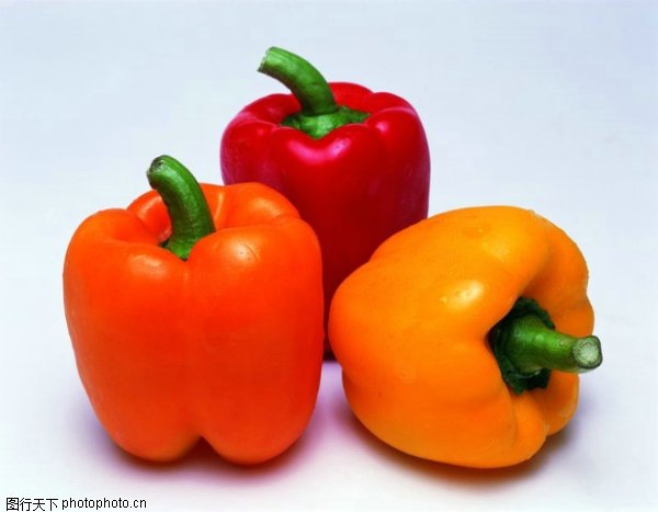 colored peppers