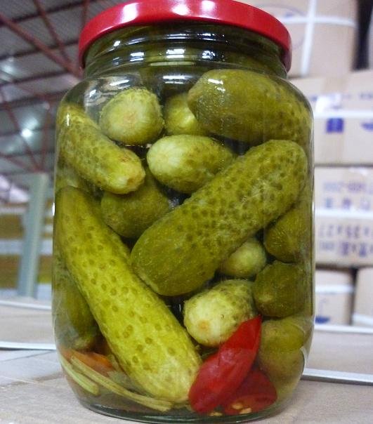 Midget sweet pickle gherkin