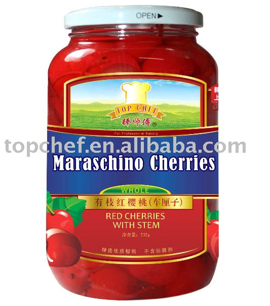 Red Maraschino Cherries