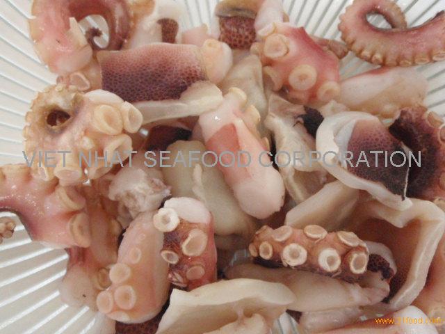 Blanched Cut Octopus