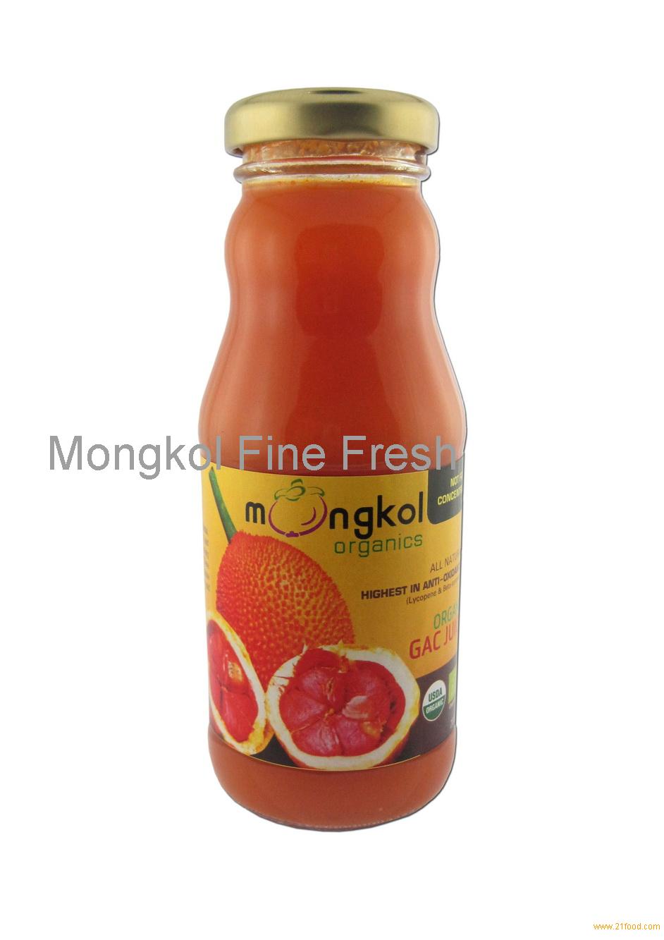 Organic Gac Fruit Juice products,Thailand 