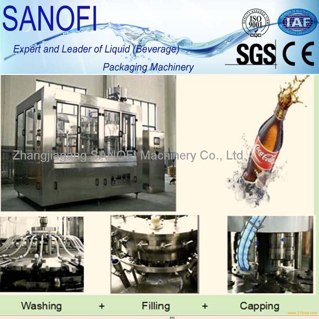 carbonated drink filling machine