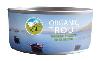 Organic canned trout in olive oil