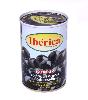 Pitted black olives. Brand: Iberica. 420 gr. Can.