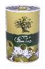 Pitted green queen olives. Brand: Olive Line. 420 gr. Can.