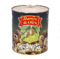 Pitted green queen olives. Brand: Maestro de Oliva. 3000 gr. Can.