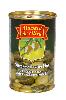 Green olives with gherkin. Brand: Maestro de Oliva. 300 gr. Can.