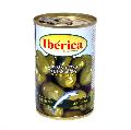 Green olives with anchovy. Brand: Iberica. 300 gr. Can.