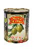 Green queen olives with pepper. Brand: Maestro de Oliva. 3000 gr. Can.