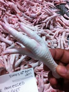 CHICKEN FEET AVAILABLE