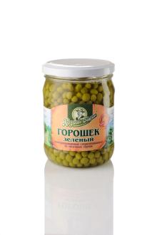 Canned green peas