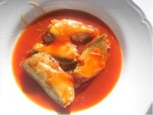 Mackerel in tomato sauce