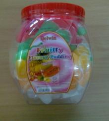 Jar fruit pudding jelly