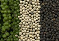 White and Black Pepper