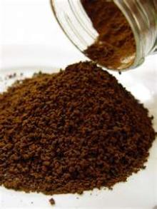 Instant coffee powder