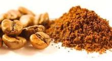 Natural instant coffee powder